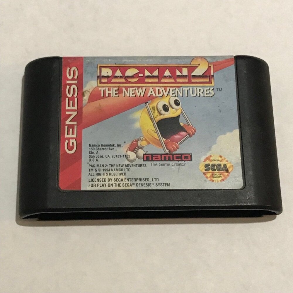 Pac Man 2 The New Adventures for Sega Genesis